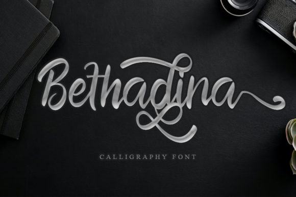 Bethadina: A Stylish Script Font