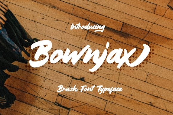 Bownjax: A Handwritten Font for Creative Projects