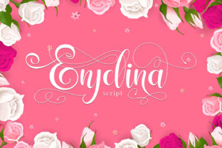 Enjelina Font Review: A Romantic Typeface for Campaign Design