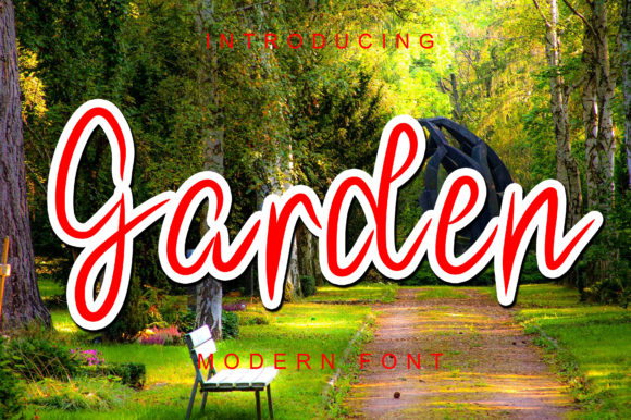 Garden: A Script Font for Real Projects
