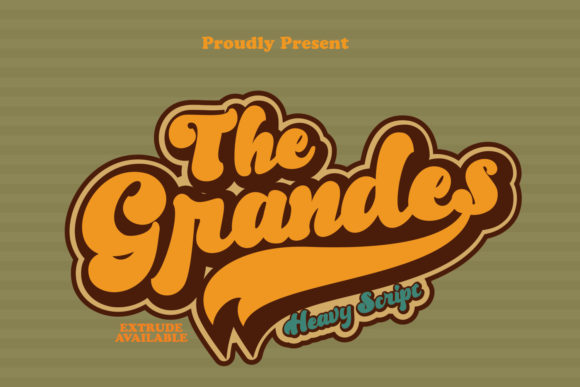 Grandes Font: A Vintage Script for Editorial Elegance