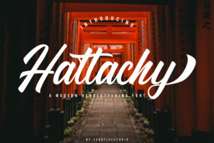 Hattachy Modern Handlettering: A Playful Typeface for Digital Branding