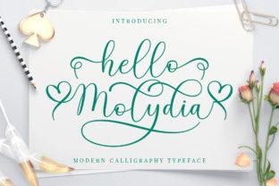 Hello Molydia: A Handwritten Font That Elevens Your Brand