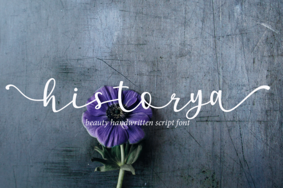 Historya: A Flowing Font for Creative Campaigns