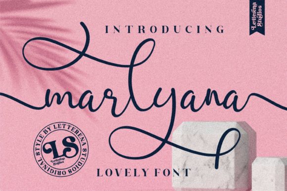 Marlyana: A Handwritten Font for Creative Projects