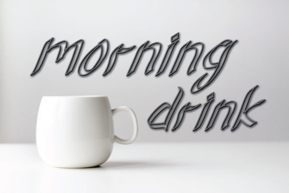 Morning Drink Font Review