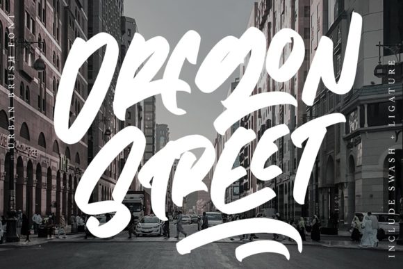 Oregon Street: A Bold Font for Digital Campaigns