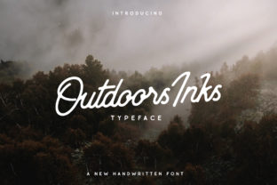 Outdoors Inks: A Handwritten Font That Brings Nostalgia to Editorial Design