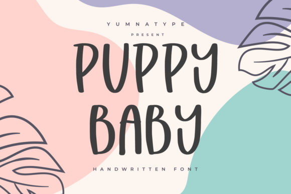 Puppy Baby: A Handwritten Font for Editorial Warmth