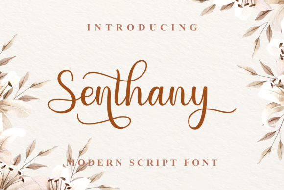 Senthany Font: A Luxurious Script for Modern Web Design