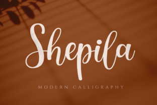 Shepila: A Handwritten Typeface That Elevates Editorial Design