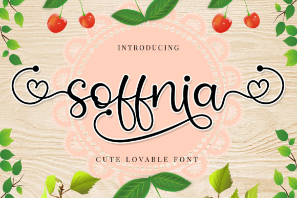Soffnia: A Romantic Script Font for Stronger Campaign Impact