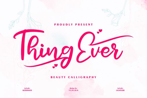 Thing Ever: A Font for Real Business Magic
